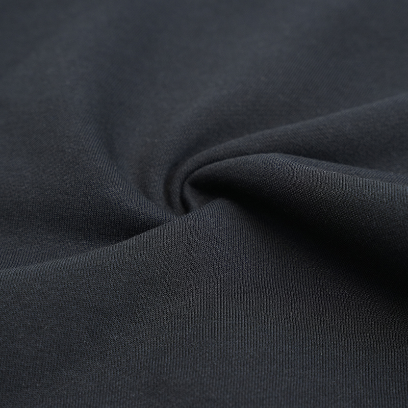 Bamboe viscose katoenen polyester fleece stof