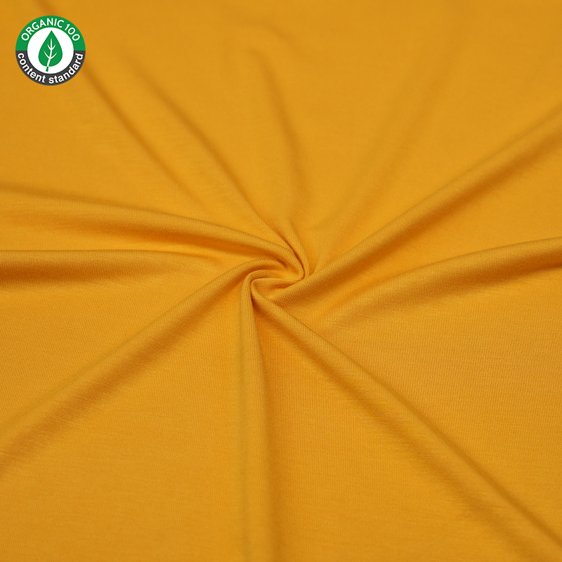 Organische bamboe/spandex jersey jurk stof
