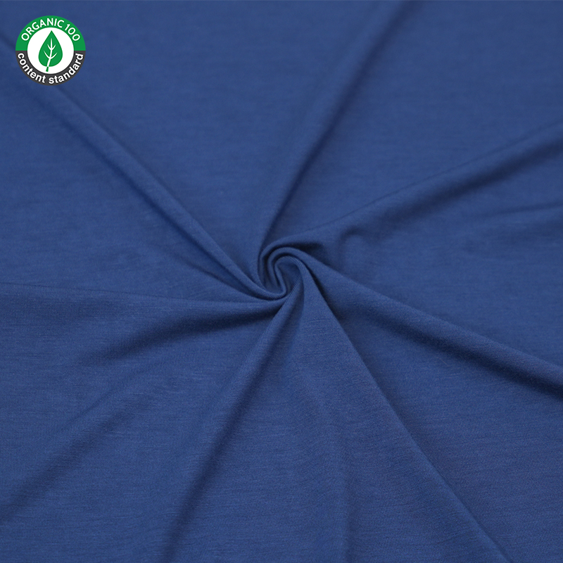 Strak breien organische bamboe spandex jersey stof